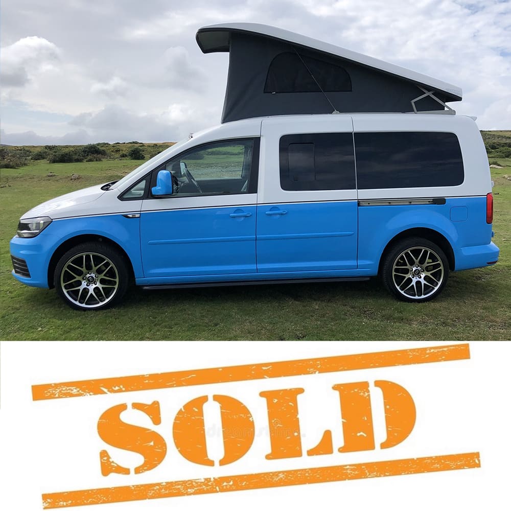 vw caddy campervan conversion